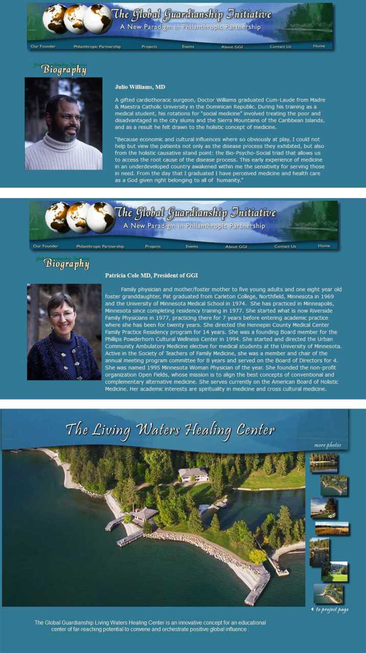 Dr. Julio Wiilliams MD, Rishi Devra, OmniAwakening, Devra West, Devra Patton West